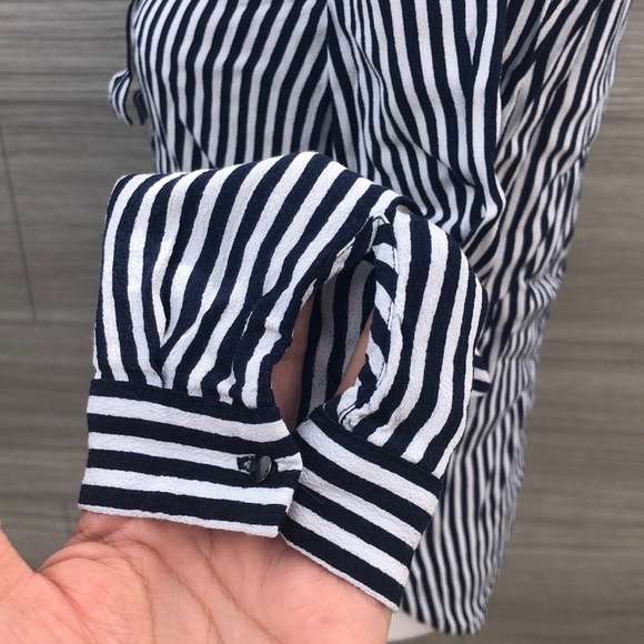 Zara striped blouse Size Small - Picture 7 of 9